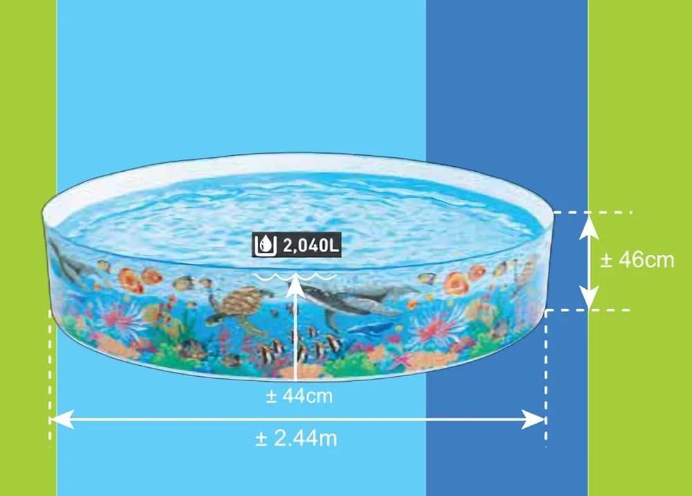 Intex Pool Hard Coral Reef