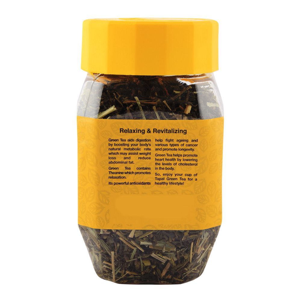 Tapal Green Tea Lemongrass 100 Gram (Jar)