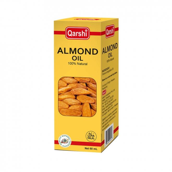 Qarshi Almond Oil 60ml (100% Pure)