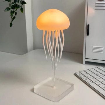 Jellyflow Lamp, Jellyfish Light, LED Cute Jellyfish Night Light, Led Swimming Jellyfish Atmosphere Light Night Light, Voice Control Jellyfish Night Light, Jellyfish Mood Lamp