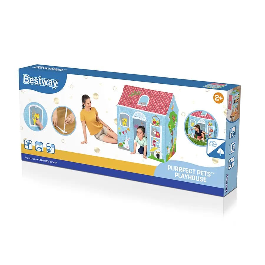 Bestway - Perfect Pets Playhouse 102 x 76 x 114 cm