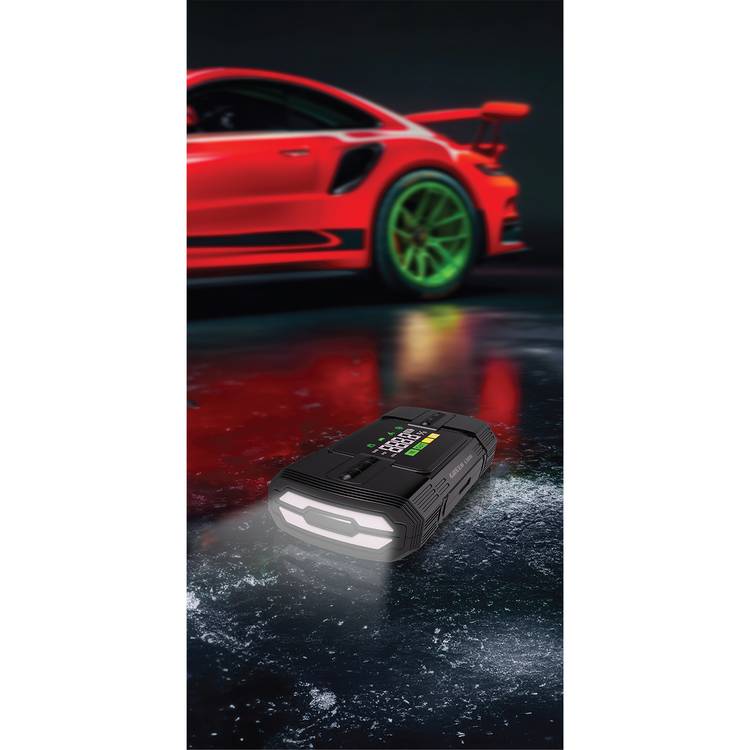 Green Lion 12V Jump Starter 12000 mAh - Black