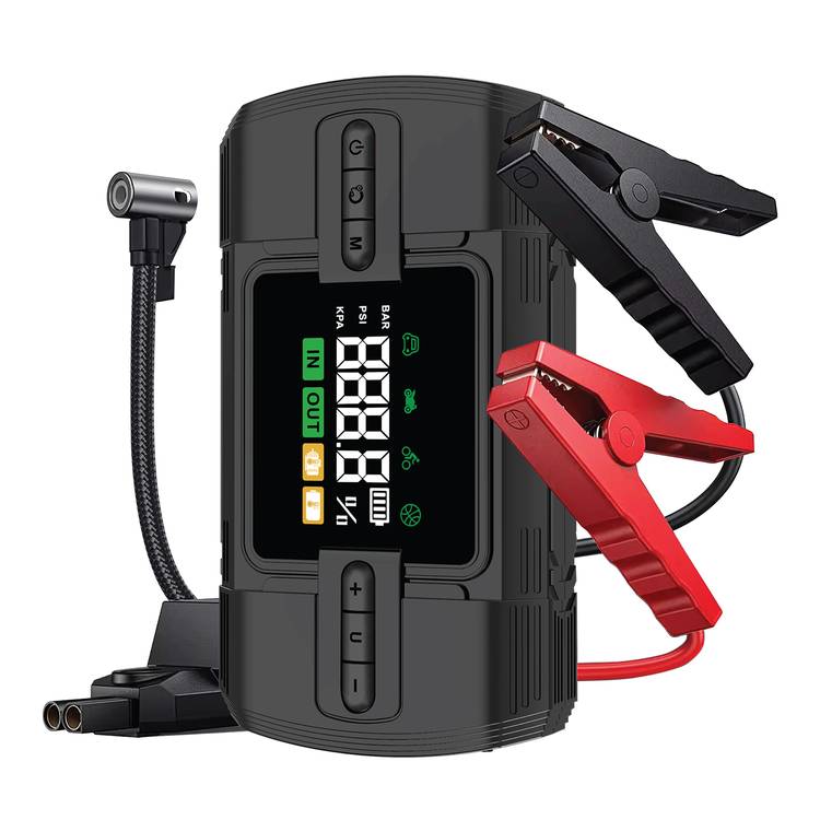 Green Lion 12V Jump Starter 12000 mAh - Black