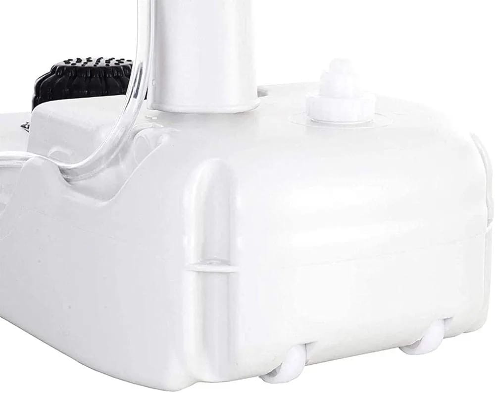 Portable Foot Pump Camping Sink, Hand Wash Basin for Insulating Sink and Water Tank, Recyclable with Flexible Drain Hose, for Garden Parties and Picnics