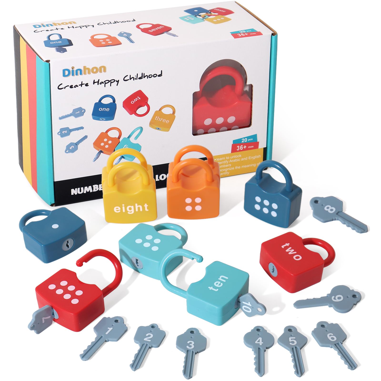 Kids Learning Locks With Keys Numbers Matching Counting Montessori E Kids Learning Locks With Keys Numbers Matching Counting Montessori E