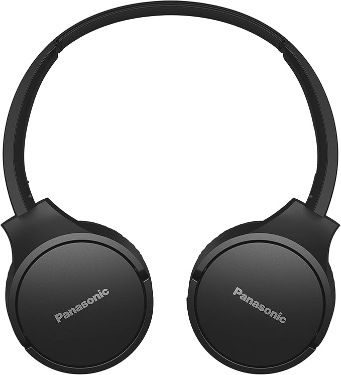 Panasonic RB-HF420BE-K Bluetooth On-Ear Headphones, Voice Control, Wireless, Up to 50 Hours Battery Life - Black