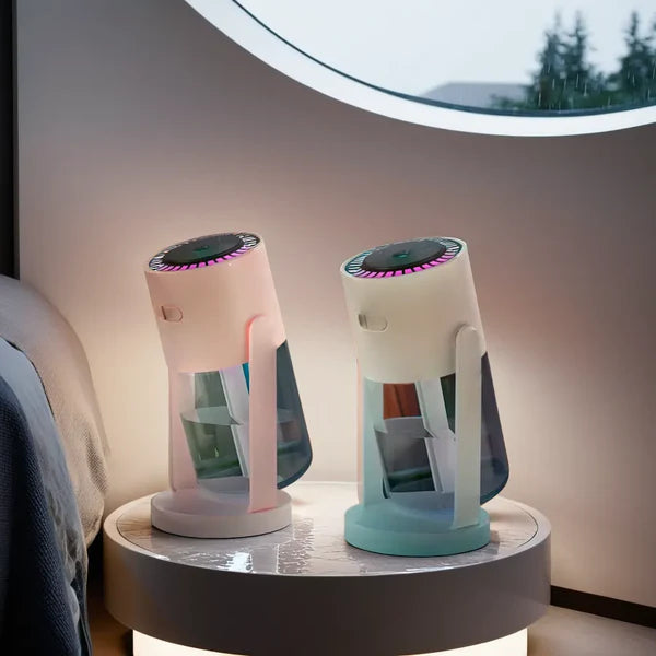 New Portable Usb Home Car Ultrasonic Mist Maker Humidifier With 7Colors Projection Led Romantic Starry Sky Lamp Humidifier