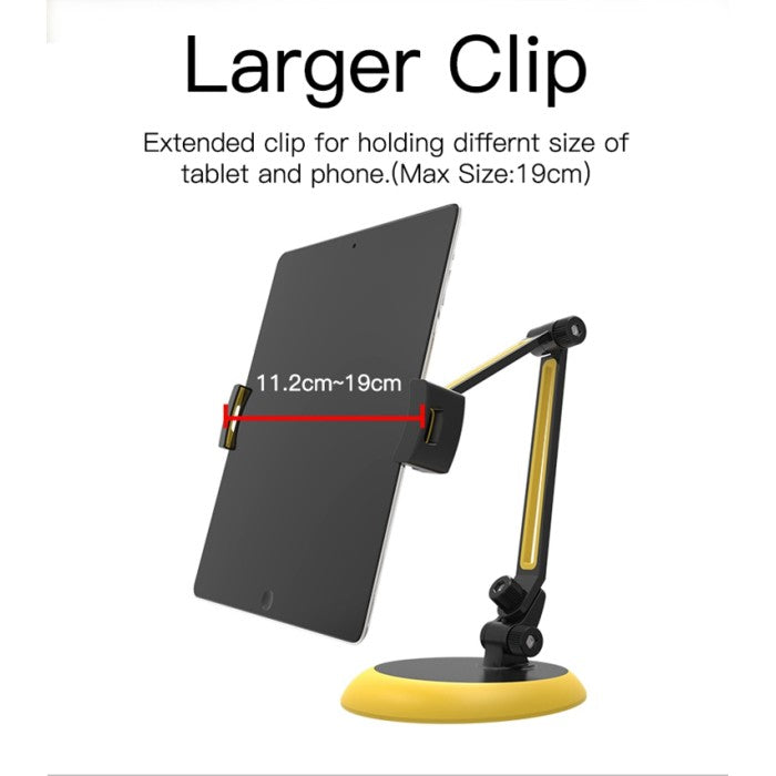 Yesido C33 Universal Lazy Tablet Phone Stand Holder Flexible Desk Bed Mobile Phone Mount Holder For iPhone Samsung iPad Stand