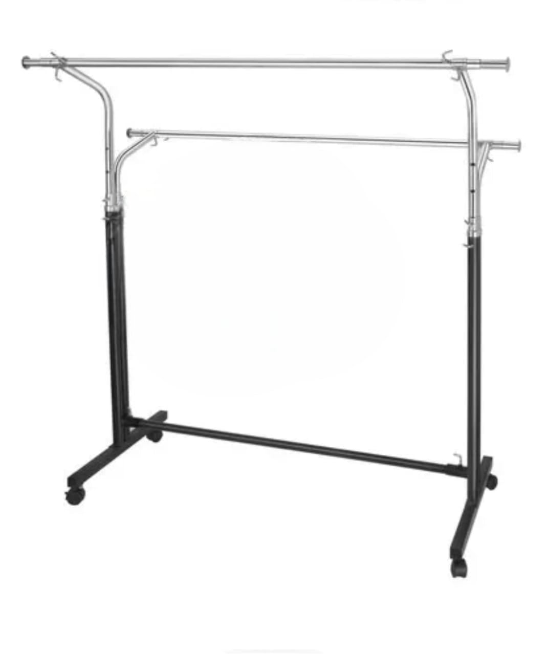 Metal Clothes Hanger Stand 180 x 160 x 120 cm