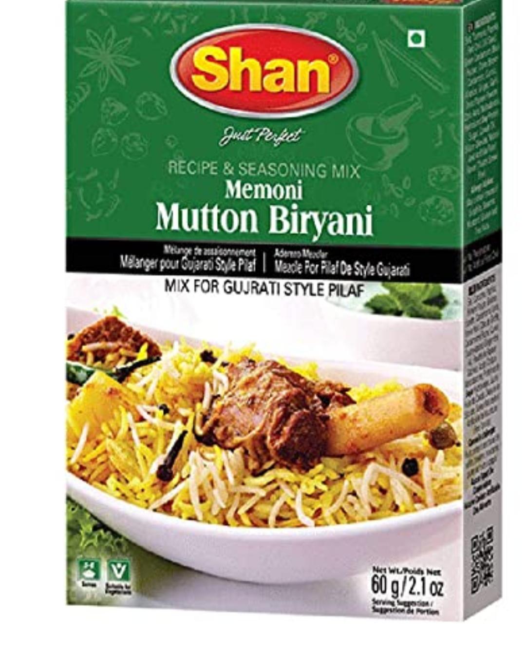 Shan Memoni Mutton Biriyani Masala 60g
