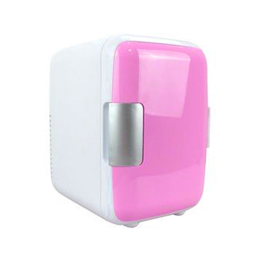 Mini Car Fridge - 4L Cooler and Warmer for Milk, Cosmetics, Snacks, Travel, Portable Refrigerator