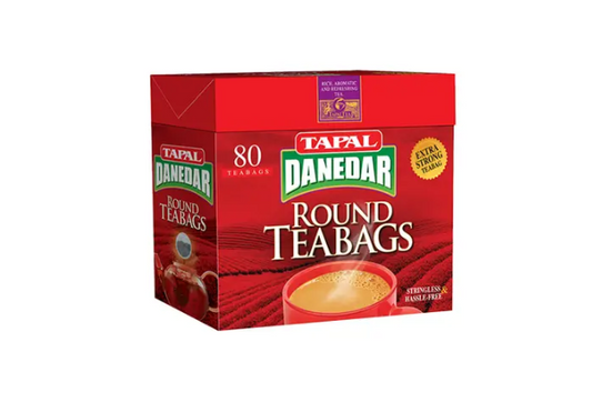 TAPAL DANEDAR ROUND TEA BAGS-250gm