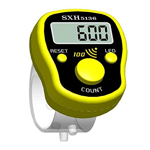 ZIKR RING-Electric Finger Tally Counter With LED Screen SXH5136