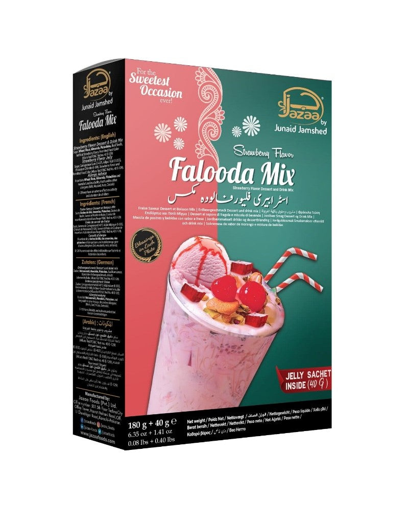 Jazaa - Falooda Mix - Strawberry Flavor