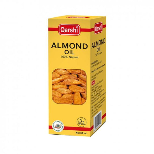 Qarshi Almond Oil 60ml (100% Pure)