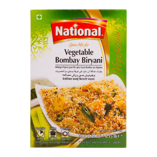 National Veg Bombay Biryani - 70 Grms